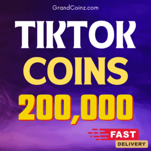 Buy TikTok Coins instantly with crypto – fast delivery, secure checkout, and affordable pricing at GrandCoinz.